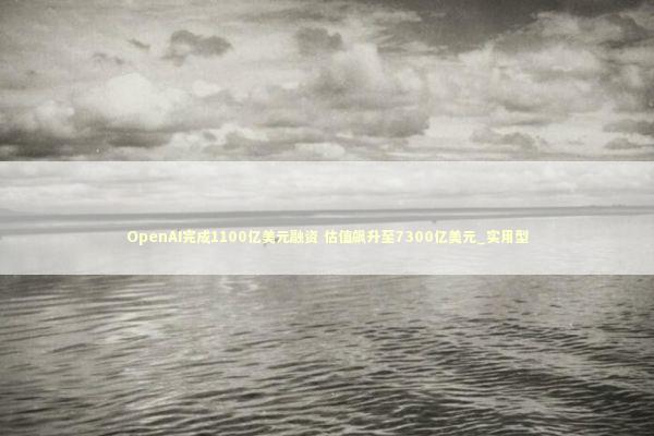 OpenAI完成1100亿美元融资 估值飙升至7300亿美元_实用型