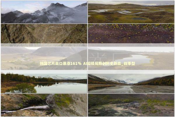 韩国芯片出口暴涨161% AI超级周期创历史新高_叙事型