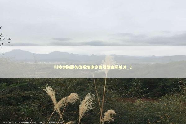 科技金融服务体系加速完善引发市场关注_2