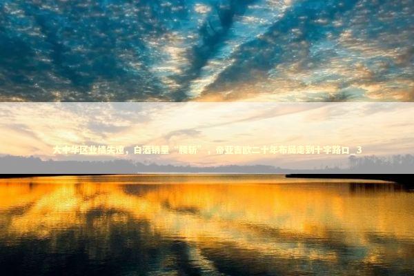 大中华区业绩失速，白酒销量“腰斩”，帝亚吉欧二十年布局走到十字路口_3